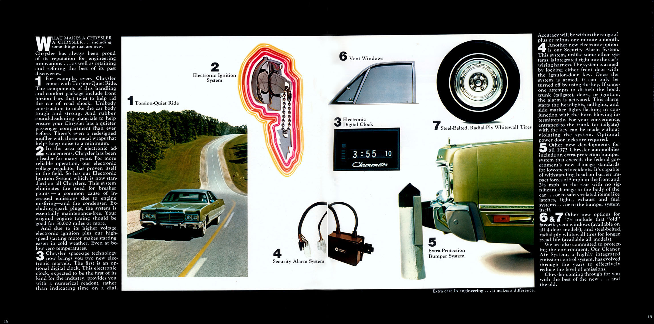 1973 Chrysler Full-Line Brochure Page 9